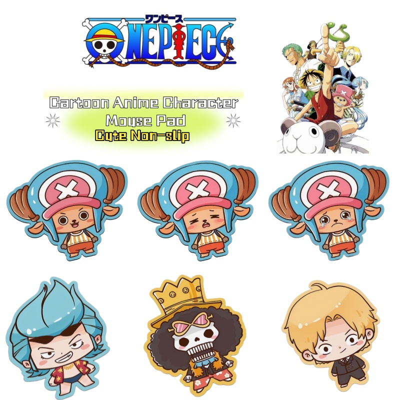 Laptop Accessories And Parts - One Piece Cartoon-Anime-Charakter, niedliches Mauspad im