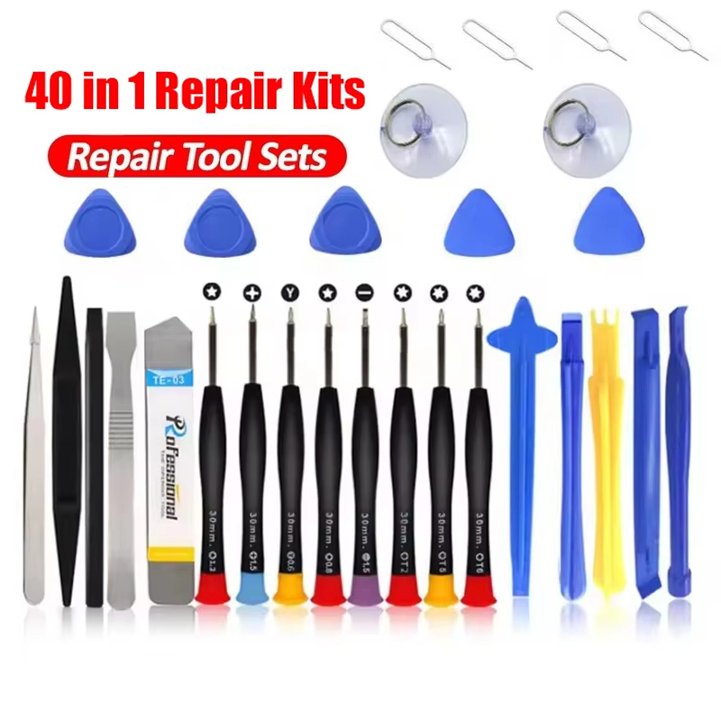 Laptop Open Accessories - 40-in-1 Multifunktions-Demontagewerkzeug für Handy, Tablet, PC,