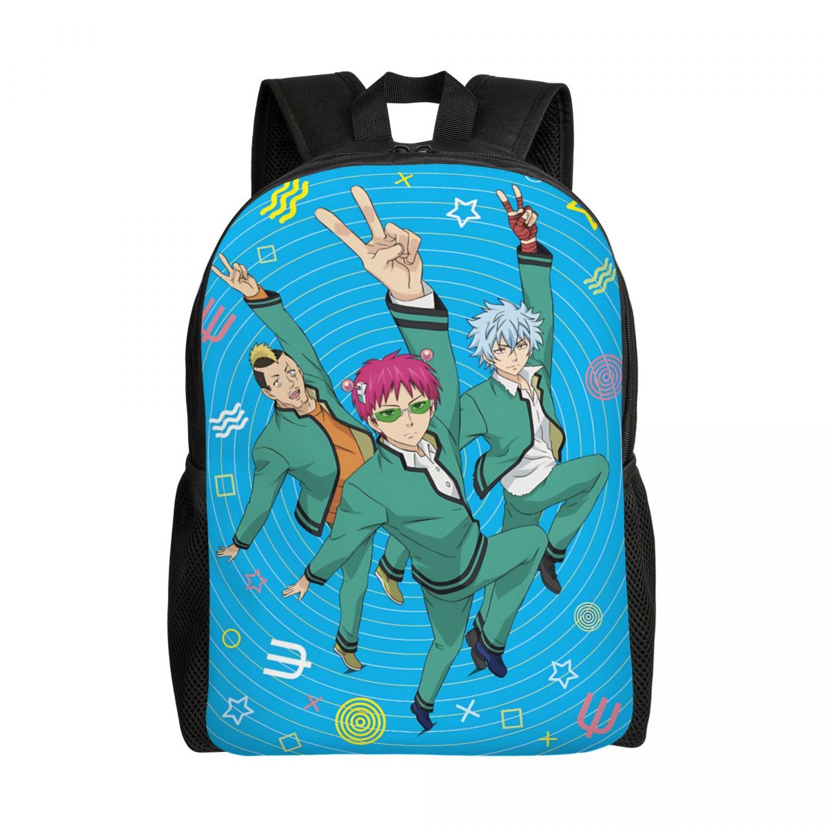 Laptop Accessories Bag For Men - Personalisierter S-Saikies K Manga Niedlicher Reiserucksack