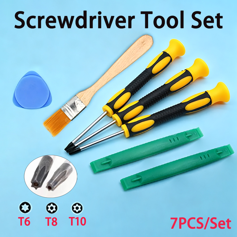Laptop Open Accessories - 7-teiliges Set T6 T8 T10 Sicherheitsschraubendreher