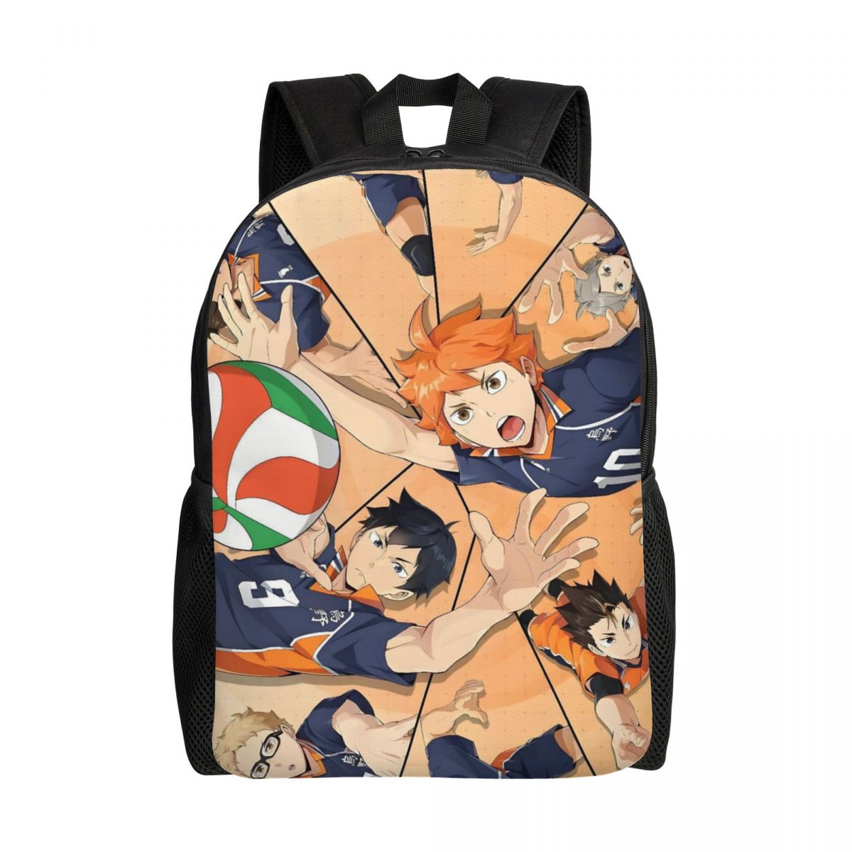 Laptop Accessories Bag For Men - Benutzerdefinierter H-Haikyuues Manga-Reiserucksack für Damen und