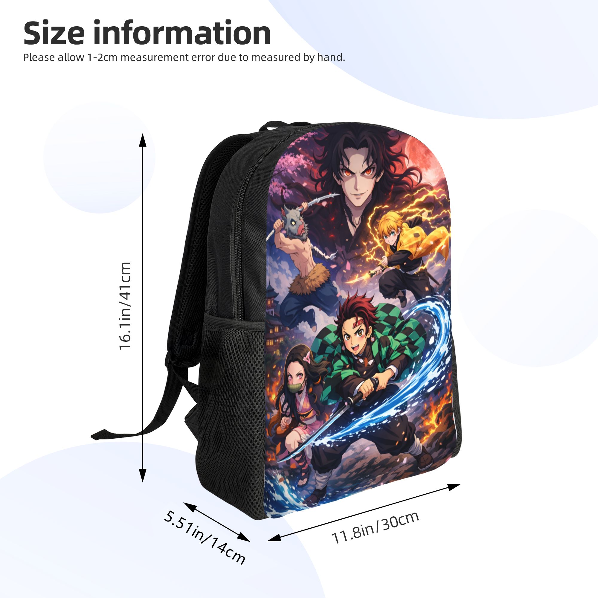 D-Demons Slayers Reiserucksack – Laptop Accessories Bag For Men Bewertung und Preis