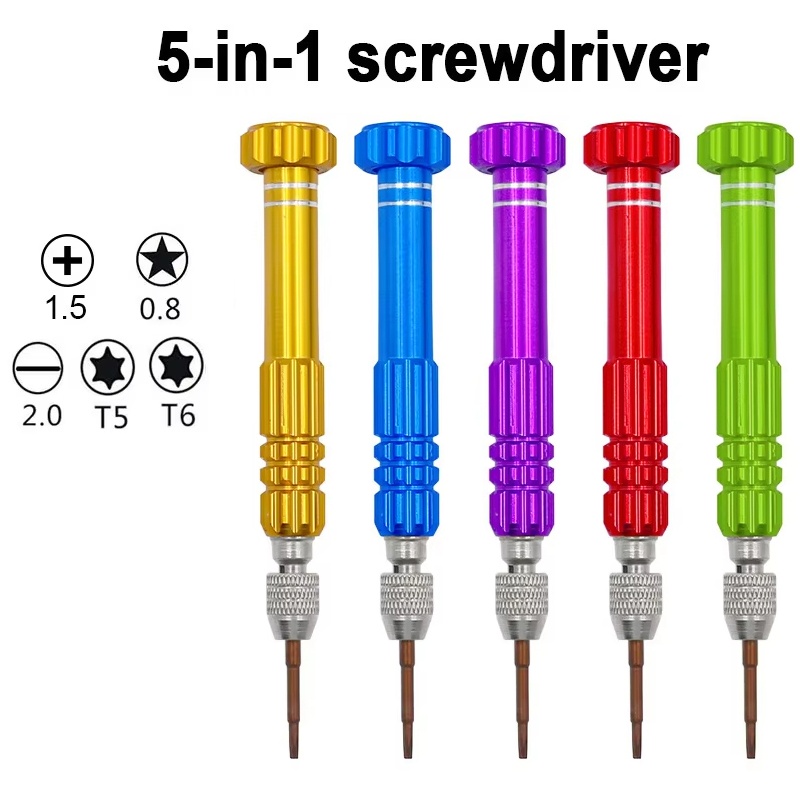 5-in-1-Schraubendreher-Reparat – Laptop Open Accessories Bewertung und Preis