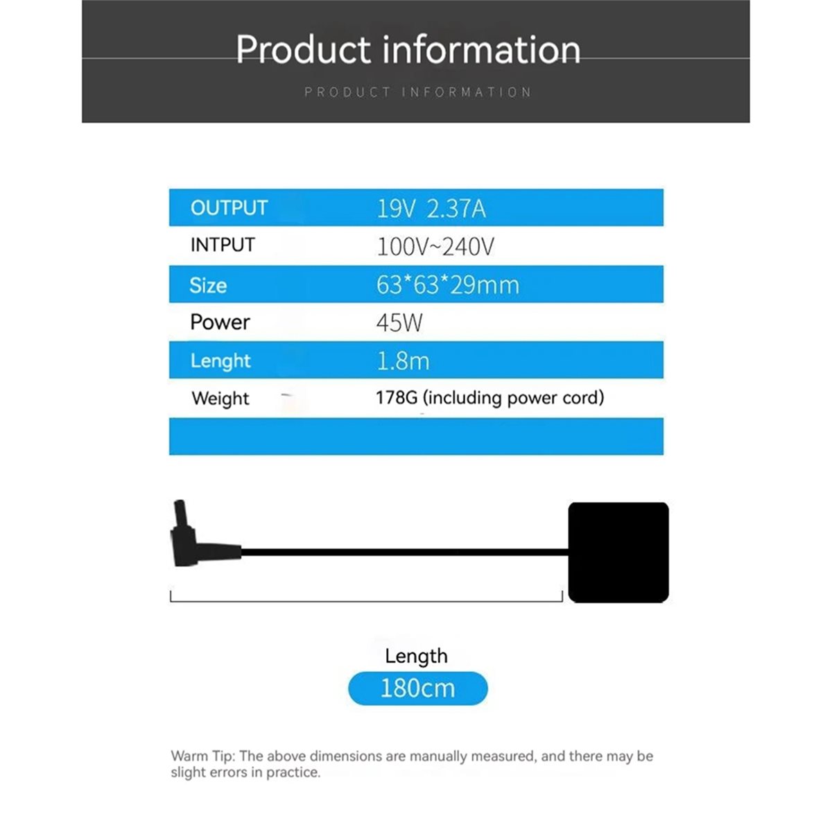 【TODAY-BUY】~@ 19V 2,37A 45W 4, – Laptop Accessories Buy Bewertung und Preis