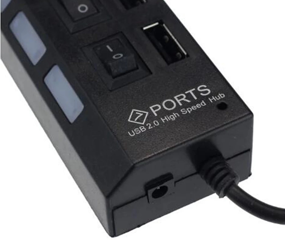 7-Port-USB-2.0-Hub-Splitter fü – Laptop Accessories And Parts Bewertung und Preis