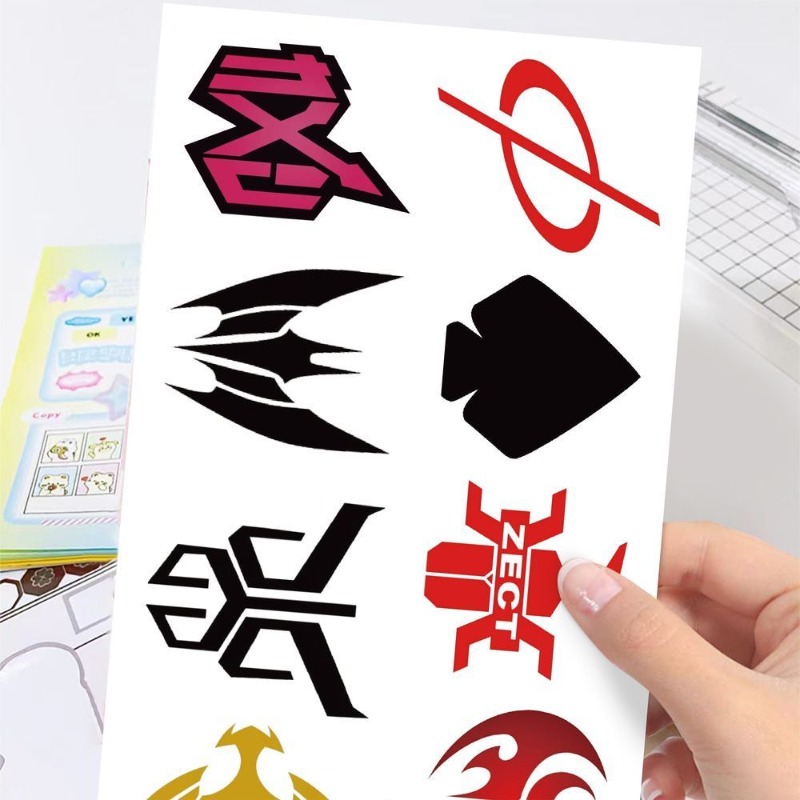 60 Blatt Kamen Rider Logo-Aufk – Laptop Accessories And Parts Bewertung und Preis